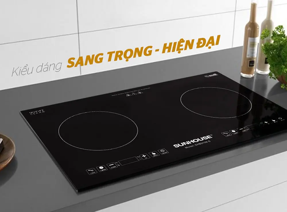 Bếp từ Sunhouse là một thương hiệu phổ biến với người tiêu dùng Việt