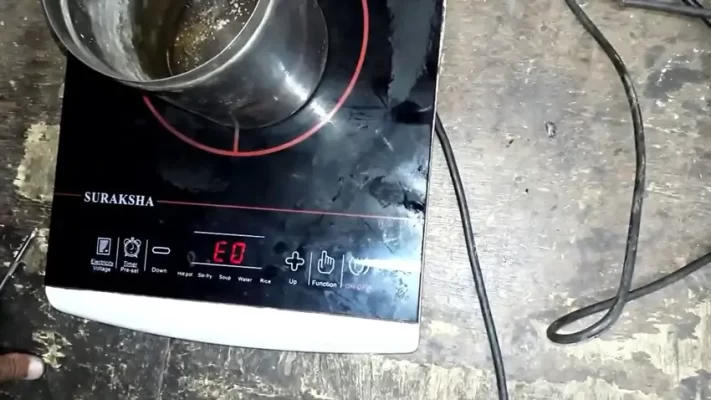 Một số trường hợp bếp không nhận nồi kêu tít tít thông qua mã lỗi E0