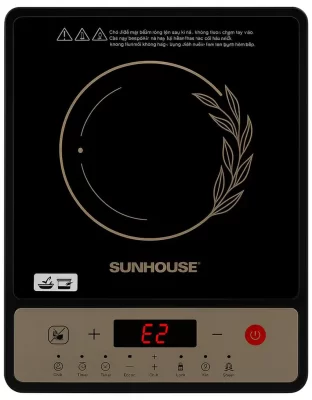 Lỗi E2 bếp từ Sunhouse