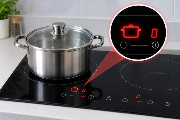 Bếp từ báo lỗi không nhận nồi: Cách kiểm tra đúng