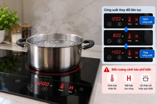 Bếp từ chập chờn do đâu cách kiểm tra và xử lý